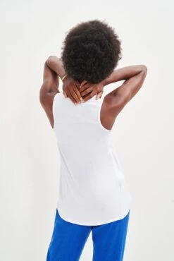 Sabel Dream Knit Tank - White -Drapsify Sales Store 0193 Sabel White 1618 web ca5c5b3f 7767 4f33 b4b2 0c4703d61c76