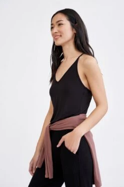 Jada Dream Knit Tank - Black - ReAmour -Drapsify Sales Store 0297 Jada Modal Black 0308 web b0088d60 5c32 46ea a2d9 907d33e05372