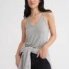 Jada Dream Knit Tank - Heather Grey