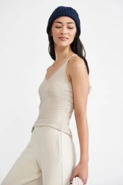 Jada Dream Knit Tank - Oatmeal -Drapsify Sales Store 0297 Jada Modal Oatmeal 0327 web 25169431 491b 49bd 86c4 7a093a28f7a8