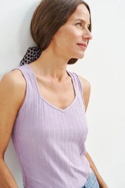 Bettina Ribbed Tank - Lavender -Drapsify Sales Store 0384 Bettina Lavender 2723 web 656b6003 dc4e 4114 8145 4e4193fcb4a4