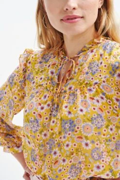 Camila Nouveau Silk Blouse - ReAmour 22 Camila Nouveau Silk Blouse - ReAmour -Drapsify Sales Store 0394 Camila Sunflower 0249 web 9ee03691 e894 4f54 b951 fffc31cc0847