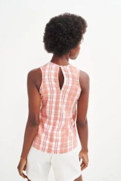 Natalie Upcycled Tank - ReAmour -Drapsify Sales Store 0458 Natalie Madera Check 0718 web 2556ffe2 62a9 4393 8739 7de886fee9b9