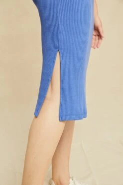 Grace Paris Rib Dress - Lapis -Drapsify Sales Store 0476 Grace Lapis v2 1133 web 1abc4d3a 04ce 4fda b641 d97acc945441