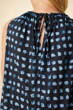 Floret Silken Modal Tank - Squared Up Black -Drapsify Sales Store 0503 Floret Squared Up Black 5