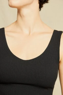 Rosa Paris Rib Tank - Black - ReAmour -Drapsify Sales Store 0516 Rosa Black 0724 web 33988894 c610 4522 abe6 f0ec2f068f23