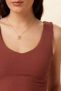 Rosa Paris Rib Tank - Earth 7 Rosa Paris Rib Tank - Earth -Drapsify Sales Store 0516 Rosa Earth 4