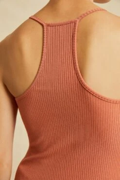 Jada Paris Rib Tank - Hibiscus - ReAmour -Drapsify Sales Store 0519 Jada Paris Rib Hibiscus 0086 4c30aba3 da7f 469f 8946 acf011a10669