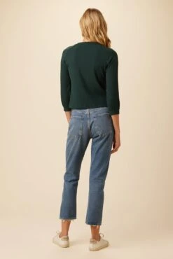 Dia Paris Rib Top - Darkest Spruce -Drapsify Sales Store 0524 Dia Darkest Spruce 3