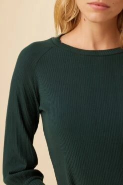 Dia Paris Rib Top - Darkest Spruce -Drapsify Sales Store 0524 Dia Darkest Spruce 4