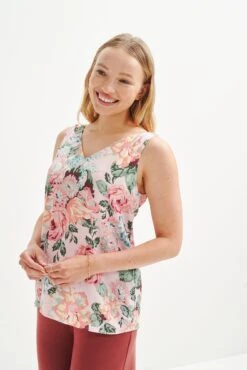 Ninette Upcycled Tank -Drapsify Sales Store 0589 Ninette Upcycled Genoa Floral 0437 web