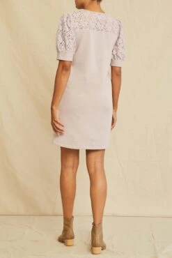 Danielle Luxe Fleece Lace Dress - Dawn -Drapsify Sales Store 0673 Danielle Dawn 1395 web d5d1be19 c5f8 4e97 9054 d95167254d2e