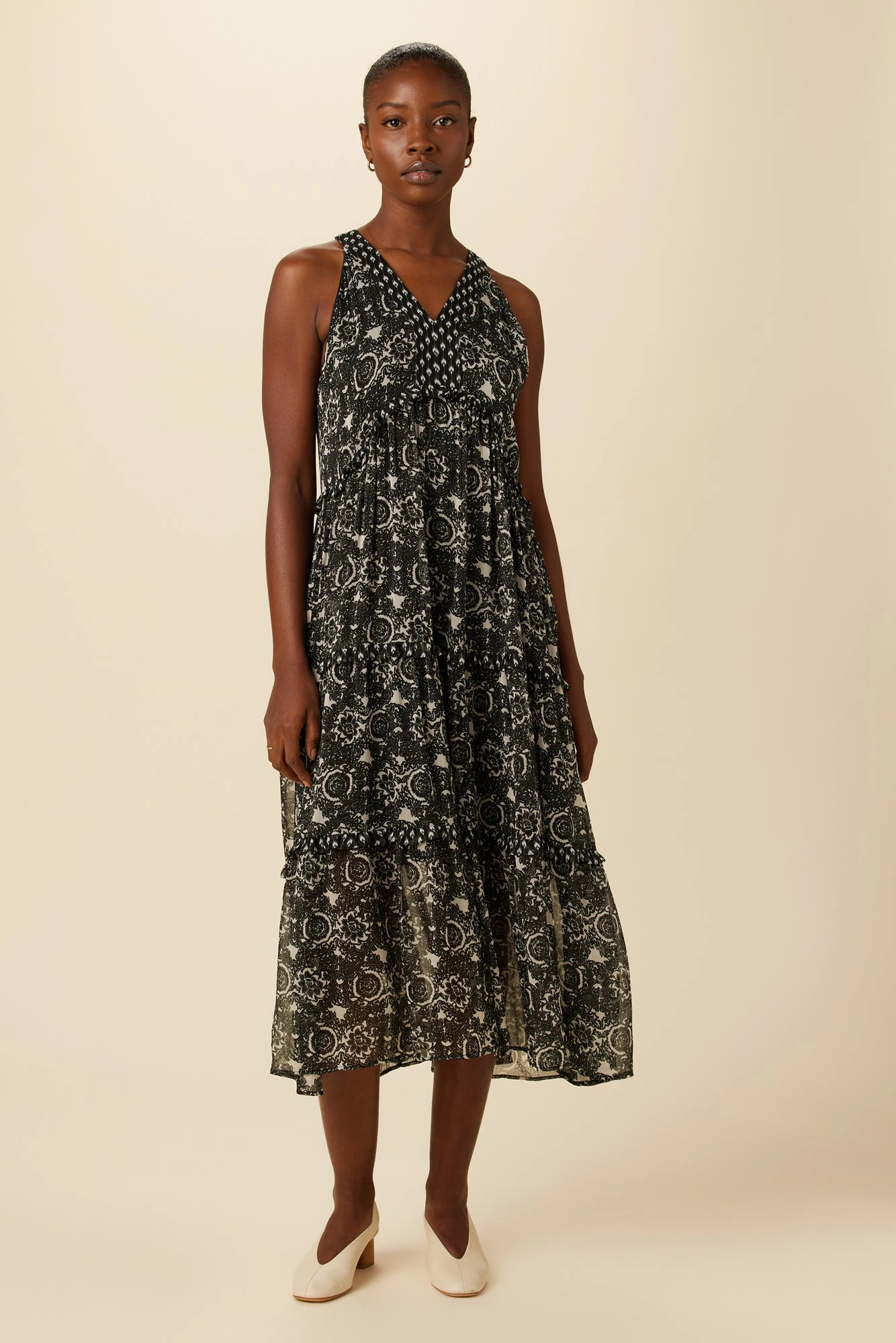 Tati Chiffon Maxi Dress - Petra 1 Tati Chiffon Maxi Dress - Petra