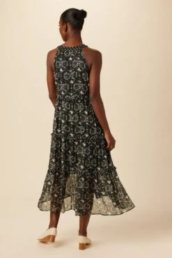 Tati Chiffon Maxi Dress - Petra 6 Tati Chiffon Maxi Dress - Petra -Drapsify Sales Store 0793 Tati Petra Nova 3