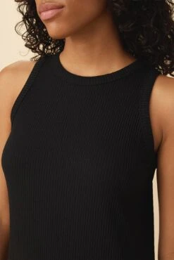 Brantley Paris Rib Dress - Black -Drapsify Sales Store 09 10193 Brantley Black 4