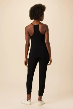 Jada Dream Rib Tank - Black 6 Jada Dream Rib Tank - Black -Drapsify Sales Store 09 1329 Jada Dream Rib Black 3