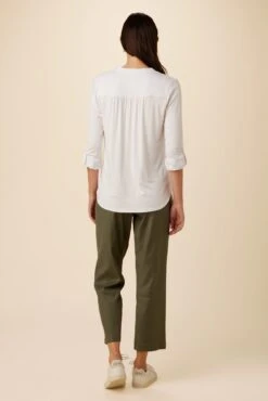 Octavia Dream Knit Top - White -Drapsify Sales Store 10084 Octavia White 3