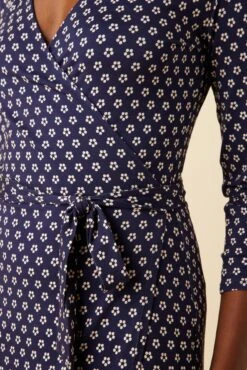 Mallory Viscose Knit Dress - Mia Dot -Drapsify Sales Store 10086 Mallory Mia Dot 4