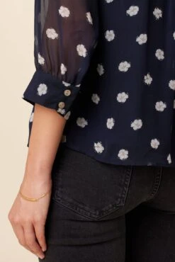 Melody Chiffon Blouse - Phillipa -Drapsify Sales Store 10107 Melody Phillipa Ditsy 6