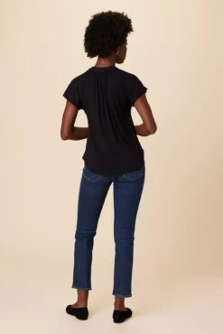 Atlanta Dream Knit Top - Black -Drapsify Sales Store 10131 Atlanta Modal Black 3