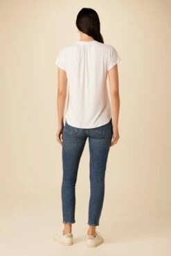 Atlanta Dream Knit Top - White 6 Atlanta Dream Knit Top - White -Drapsify Sales Store 10131 Atlanta Modal White 3