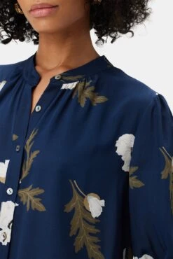 Charlotte Washable Silk Blouse - Luna -Drapsify Sales Store 10140 Charlotte Silk Luna 5