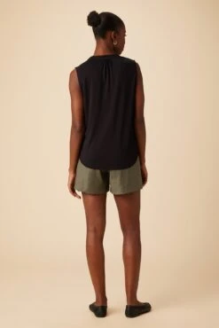 Mathilde Dream Knit Tank - Black -Drapsify Sales Store 10170 Mathilde Black 3