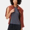 Jillian Dream Knit Tank - Azure Umber Stripe