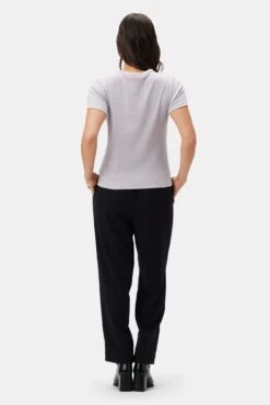 Eleanor Baby Rib Tee - Lilac -Drapsify Sales Store 10194 Eleanor Lilac 3