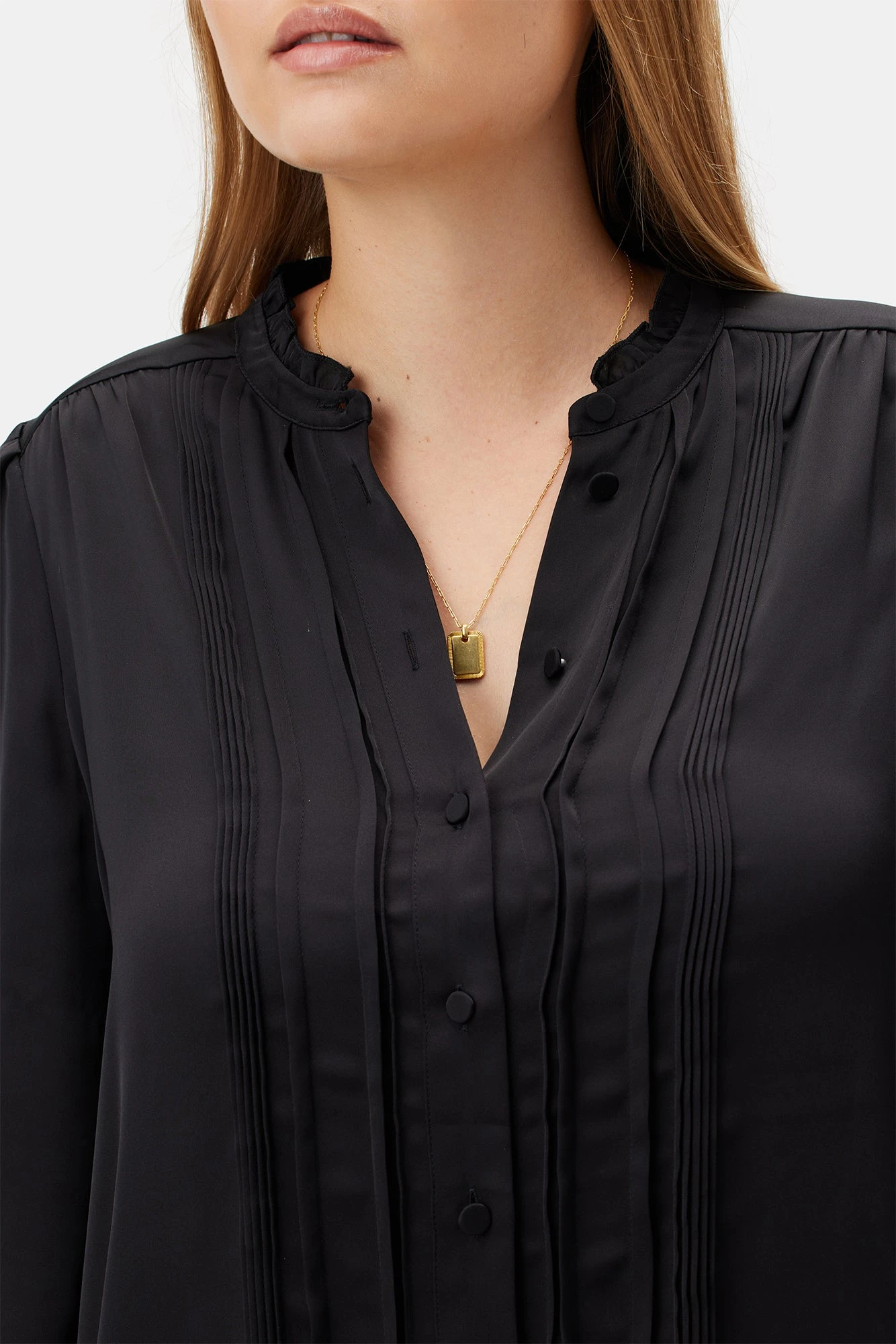 Charlotte Blouse - Black 4 Charlotte Blouse - Black - Image 4