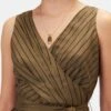Cambria Dress - Bronzed Olive