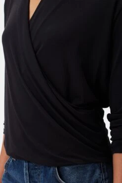 Calais Dream Knit Blouse - Black -Drapsify Sales Store 10333 Calais Knit Black 4 8bacc6e7 87ad 4d2d af0c 940b7c62b59f