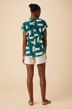 Renata Washable Silk Blouse - Eva 6 Renata Washable Silk Blouse - Eva -Drapsify Sales Store 1068 Renata Silk Eva 3