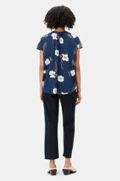 Renata Washable Silk Blouse - Luna -Drapsify Sales Store 1068 Renata Silk Luna 3