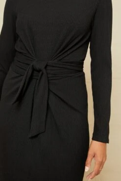 Castile Paris Rib Dress - Black -Drapsify Sales Store 1080 Castile Paris Rib Black 13979 web 198a6913 44e7 4e78 9063 321bbdb49be0