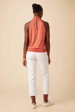 Agnes Dream Knit Top - Hibiscus -Drapsify Sales Store 1410 Agnes Hibiscus 3