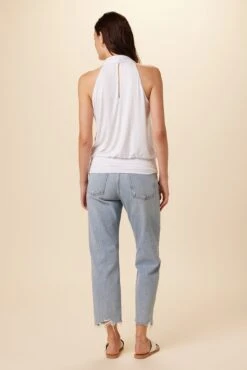 Agnes Dream Knit Top - White -Drapsify Sales Store 1410 Agnes White 3