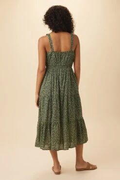 Elio Organic Cotton Midi Dress - Sophia -Drapsify Sales Store 14 10183 Elio Cotton Sophia 3
