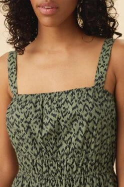 Elio Organic Cotton Midi Dress - Sophia -Drapsify Sales Store 14 10183 Elio Cotton Sophia 4