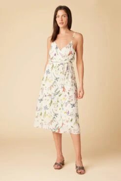 Varden Washable Silk Dress - Gemini Ivory