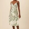 Varden Washable Silk Dress - Silverwood Floral