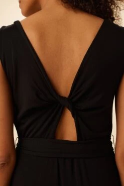 Sheryl Dream Knit Dress - Black -Drapsify Sales Store 1603 Sheryl Black 4