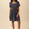 Ria Organic Cotton Dress - Trieste Dot