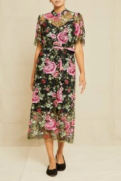 Brielle Upcycled Dress - Simone Floral