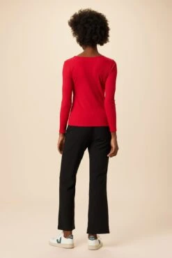 Corsica Paris Rib Top - Zinnia -Drapsify Sales Store 22 10102 Corsica Rib Zinnia 3