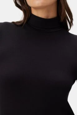 Flannery Dream Knit Turtleneck - Black -Drapsify Sales Store 2518 Flannery Black 4