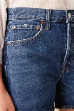 AGOLDE Parker Long Denim Short - Enamor -Drapsify Sales Store 3RDPA6015 Parker Long Short Enamor 5