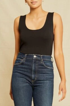 Iris Dream Knit Tank - Black - ReAmour -Drapsify Sales Store 4012 Iris Scoop Neck Tank Black 3758 web b5d0baca d242 4c07 94c8 691848ca3cb5