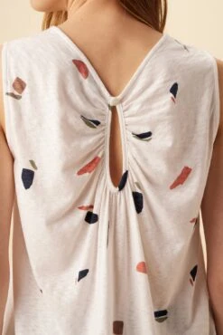 Laurence Reverie Slub Tank - Terrazzo -Drapsify Sales Store 5203 Laurence Terrazzo 4