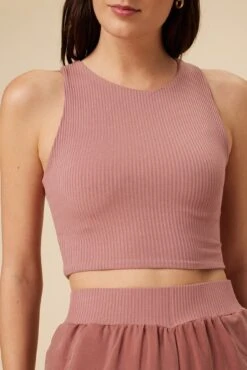 Katrina Paris Rib Tank - Quartz 7 Katrina Paris Rib Tank - Quartz -Drapsify Sales Store 6681 Katrina Quartz 4